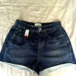NWT rag & bone Miramar Walking short. “Denim”